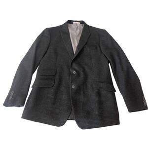 JOE Joseph Abboud 100% Wool Sports Coat Jacket 48L 48 Long Slim Fit
